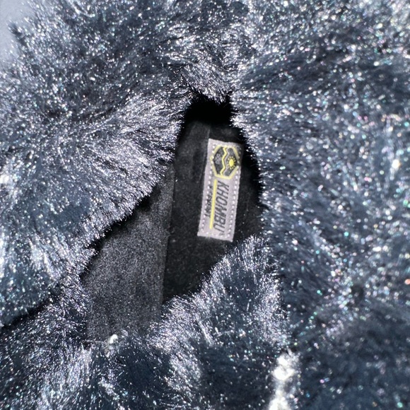 Khumbu Faux Fur Lined Winter Snow Boot Black Women's sz 10 - Picture 7 of 7